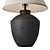 Black Terracotta Jar Table Lamp 3D model small image 2