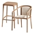 KARIMOKU CASE STUDY Chair Collection 3D model small image 4