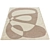 Benuta Cream Beige Rug 3D model small image 2