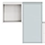 IKEA Eket Wall Cabinet Combo 3D model small image 3