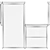 IKEA Eket Wall Cabinet Combo 3D model small image 7