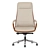 Luxury Executive Office Chair 3D model small image 4