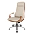 Luxury Executive Office Chair 3D model small image 6