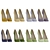 Colorful Lacquered High-Heel Shoes 3D model small image 3