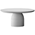 Pebble Round Dining Table 5pc 3D model small image 4