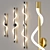 Maurice Wall Brass Lamp 3D model small image 2