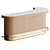 Elegant Eden-Rock Bar Counter 3D model small image 2
