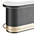 Elegant Eden-Rock Bar Counter 3D model small image 3