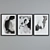 Modern Abstract Picture Frame Set 3D model small image 2