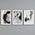 Modern Abstract Picture Frame Set 3D model small image 5