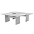 Modern Rink Dining Table - Sleek 3D model small image 3