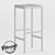 Customizable Cassi Loft Bar Stool 3D model small image 2