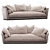 Modern Comfort Noonu Sofa Design 3D model small image 5