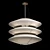 Elegant Kyoto Chandelier Light Fixture 3D model small image 2