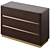  Sleek Sloane Dresser by Hamilton Conte 3D model small image 4