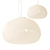 Elegant Glass Pendant Light Fixture 3D model small image 2