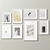 Modern Picture Frames Set Bundle 3D model small image 7