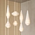 Elegant Mayu Pendant Lamps 3D model small image 7