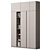 Modular Wardrobe & Shelf Unit 3D model small image 2