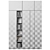 Modular Wardrobe & Shelf Unit 3D model small image 3