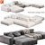 Modular Neowall Lounge Sofa N2 3D model small image 1