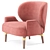 Luxurious Louis I Armchair: V-Ray Model 3D model small image 4