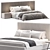Space-Saving Belini Wall Bed 3D model small image 2