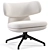 Molteni Piccadilly Swivel Armchair 3D model small image 4