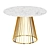 Karla Round Marble Dining Table 3D model small image 1