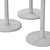 Alfiere Circle Pedestal Stands 3D model small image 5