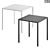 Modern Qu Polygonal Table Sculpture 3D model small image 1