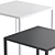 Modern Qu Polygonal Table Sculpture 3D model small image 2
