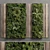 Wooden Frame 53 Plant Wall 3D model small image 1