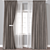 Versatile 3D Curtain Model 3D model small image 1