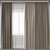 Dual Render Curtain Model: 81202 Polys, 84321 Verts 3D model small image 1