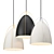 Modern Bentlee Pendant Light 3D model small image 1