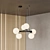 Elegant Branc Pendant Lamp 3D model small image 2