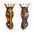 African Giraffe Mask Chyornyyeya Ruby 3D model small image 3