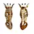 African Giraffe Mask Chyornyyeya Ruby 3D model small image 4