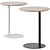 Minimalist Nordic Pillar Side Table 3D model small image 1