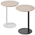 Minimalist Nordic Pillar Side Table 3D model small image 2