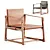 Sleek NORDEN Armchair Model 3D model small image 1