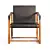 Sleek NORDEN Armchair Model 3D model small image 3
