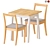 PINNTORP 2-Piece Table Set 3D model small image 1