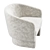 Coastal Comfort Lounge Chair 3D model small image 3