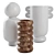 Modern Vases Collection for Decor 3D model small image 3