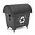 Sleek 3D Trash Bin Model 3D model small image 3