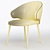 Versatile Eichholtz Volante Dining Chair 3D model small image 7