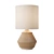 Ripple Ceramic Lamp: Roar Collaboration 3D model small image 1