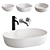 Ceramica Nova Washbasins Collection 3D model small image 1